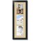 ArtToFrames Collage Photo Picture Frame with 3 - 5x7 inch Openings, Framed in Black with Over 62 Mat Color Options and Plexi Glass (CSM-3926-138)
